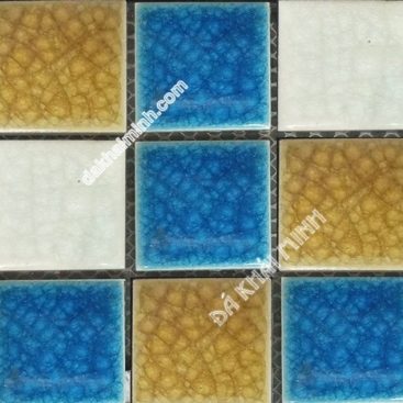 Mosaic Gốm Men Rạn