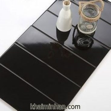 Gạch Thẻ Trang Trí Màu đen