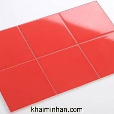 Gạch Thẻ Trang Trí Màu đỏ