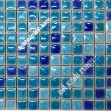 Mosaic Gốm Men Rạn