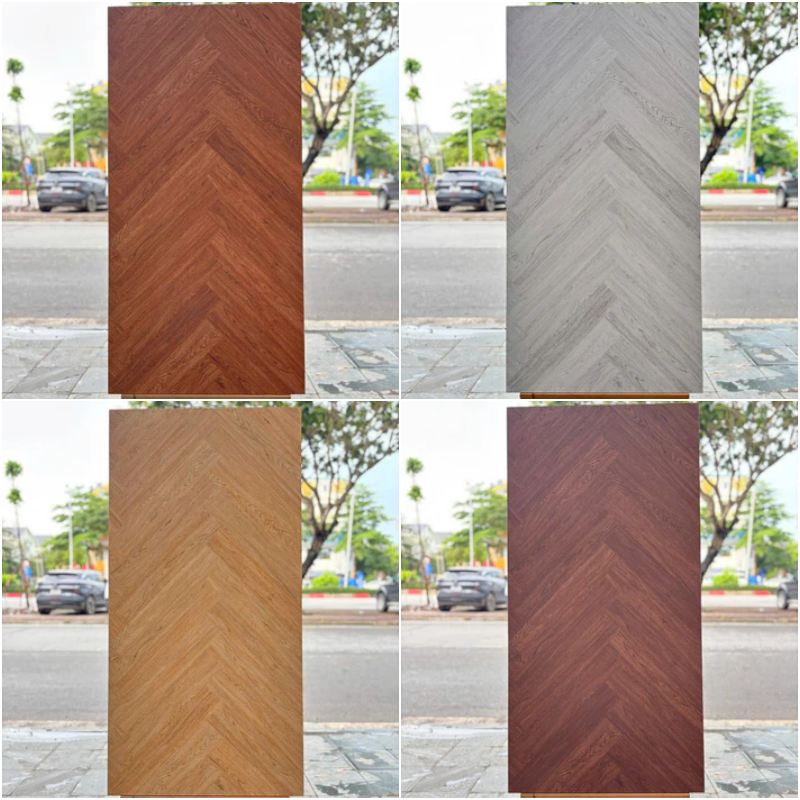 Gạch ấn độ vân gỗ, Xếp xương cá, bền bỉ, chống thấm
