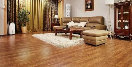 Gạch vân gỗ thanh dài, lát sàn, bền bỉ, chống thấm.