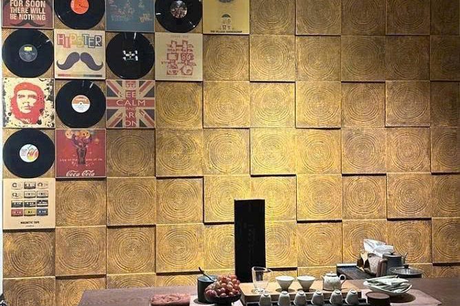 Tấm Thớt Gỗ Pu Foam ốp Tường Cf 3