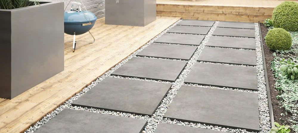 Gạch vân xi măng, mặt nhám, chống trơn trượt.