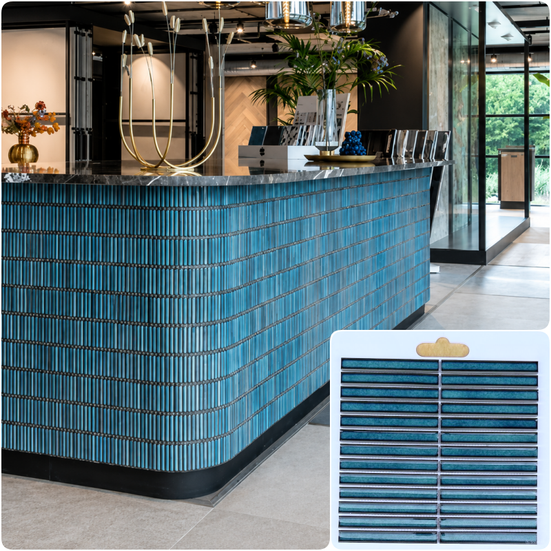 Gạch Mosaic Que Đũa – Điểm Nhấn Tinh Tế Cho Không Gian Hiện Đại